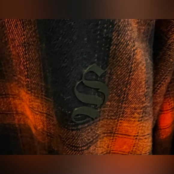 Men’s Sinner’s Attire button down casual long sleeve size L but fits like XL - Picture 2 of 7